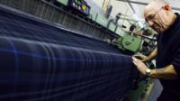 Factory worker in Scotland