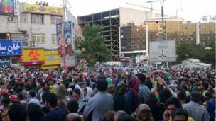 Акс: Сойно аз Теҳрон, майдони Фотимӣ