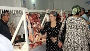 Хариду фурӯш дар бозорҳо дар Тоҷикистон