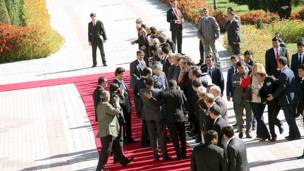 Боздиди Ҳомид Карзай аз Тоҷикистон ва мулоқоти вай бо Раҳмон