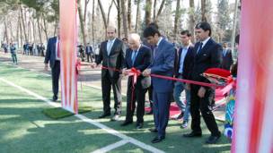 Ҷосеф Блаттер ва Рустами Эмомалӣ