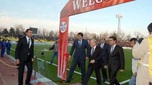 Сафари Ҷосеф Блаттер дар Тоҷикистон