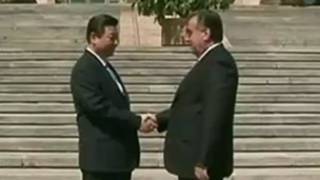 Эмомалӣ Раҳмон ва Си Ҷинпин 