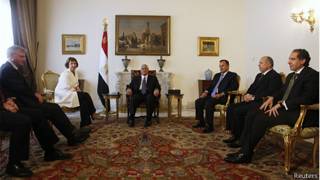 Котрин Эштун ва мақомоти мисрӣ