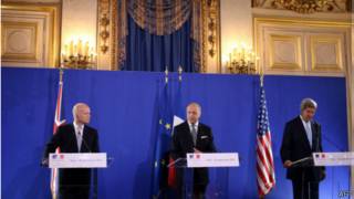 Вузарои хориҷаи Фаронса, Бритониё ва Омрико