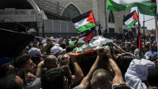 ташйеъи ҷанозаи Муҳаммад Абухзайр