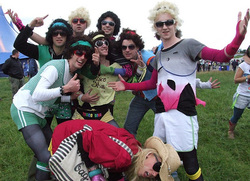 Wacky wear in action. Tragic.