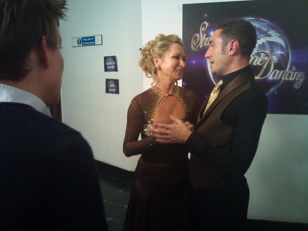 Felicity Kendal and Vincent Simone