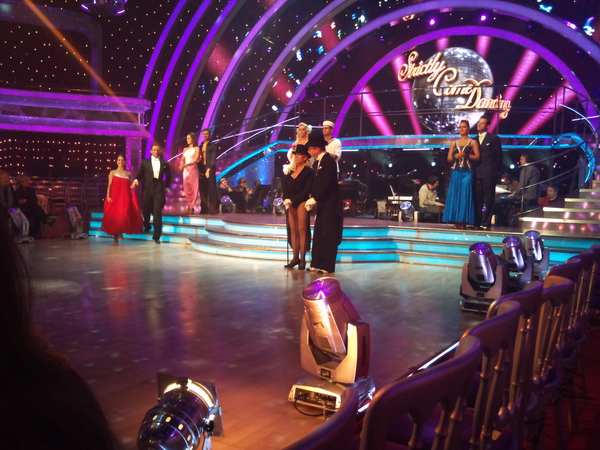 The five remaining Strictly Come Dancing couples take to the dancefloor in the dress rehearsal