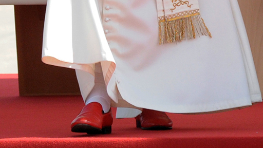Pope's Shoes © Mazur/www.thepapalvisit.org.uk 