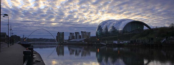 Photo of The Sage Gateshead and Millennium Bridge