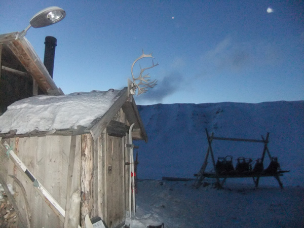 Picture of a trapper's hut