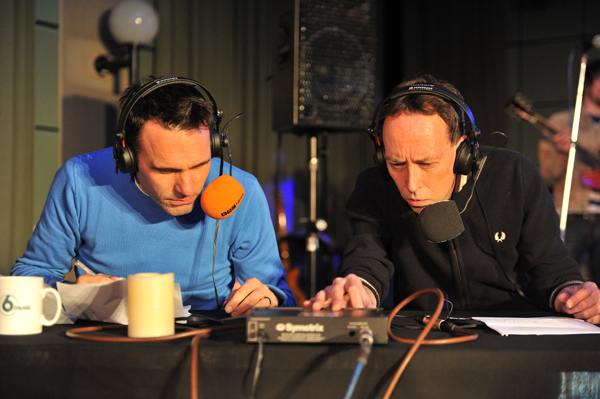 Steve Lamacq and Shaun Keavney