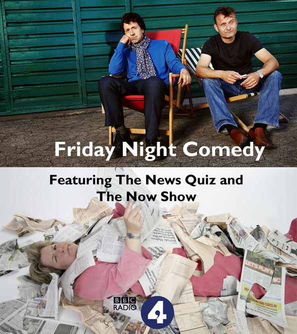 Poster of the Now show and the News Quiz