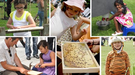 Children at Wild Day Out events