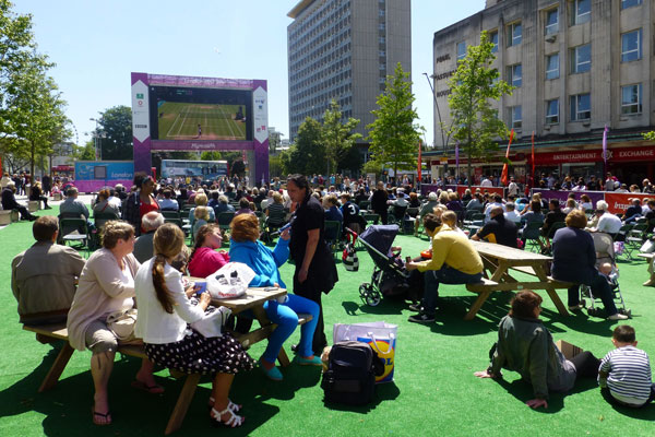 BBC Big Screen in Plymouth