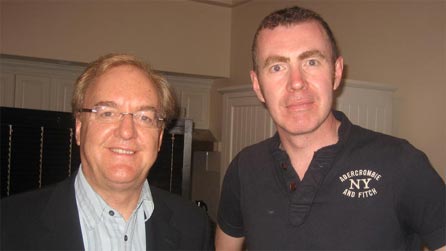 Dewi Llwyd ag Adam Price