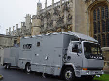 Choral Evensong - the Outsiide Broadcast truck