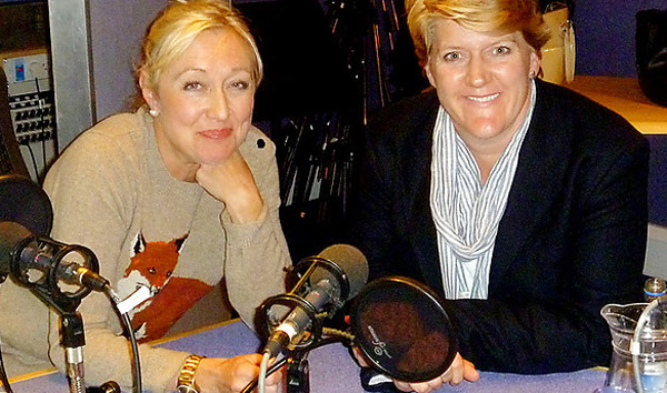 Cathy Macdonald and Clare Balding