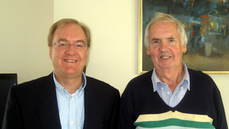 Dewi Llwyd a Denzil Davies