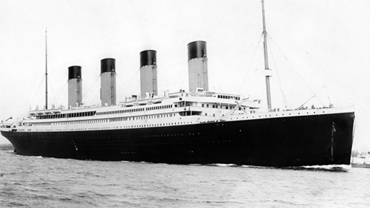 Today - Pictures from the Titanic