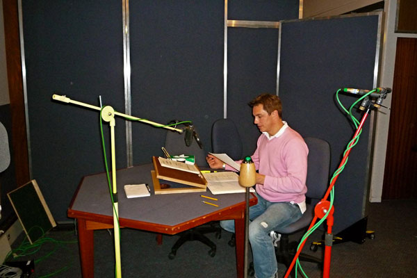 Recording Torchwood for Radio 4