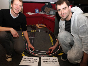 Nick Humfrey and Patrick Sinclair.