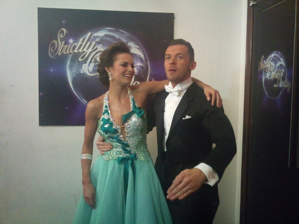 Kara Tointon and Artem Chigvintsev