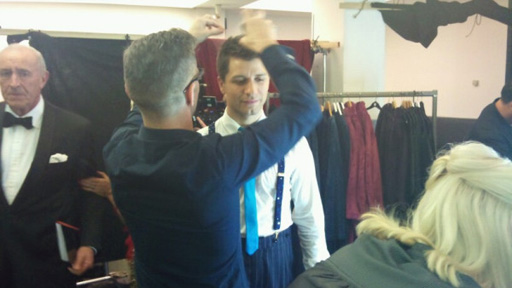 Final touches for Pasha.