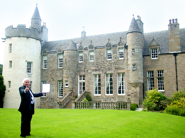 Richard Demarco presents the BBC Radio Scotland Culture Zone