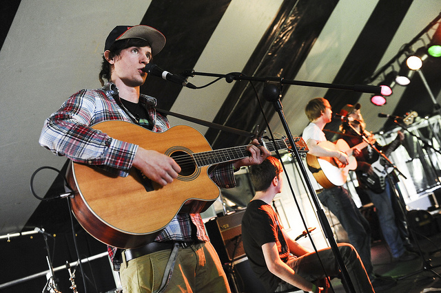 Emerald Armada playing Pigstock 2011 Killinchy Northern Ireland May 28th 2011