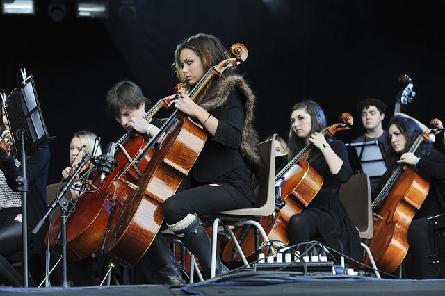 Trinity Orchestra at Electric Picnic 2011 by Carrie Davenport - www.carriedavenport.com