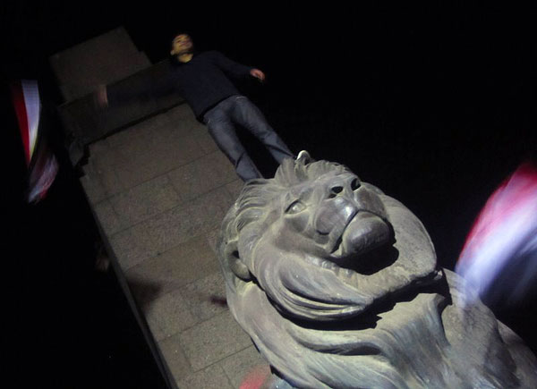 Tahrir Square, Cairo, by Hugh Sykes