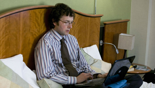 Chris Addison as Ollie in The Thick of It