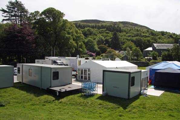 Springwatch production village