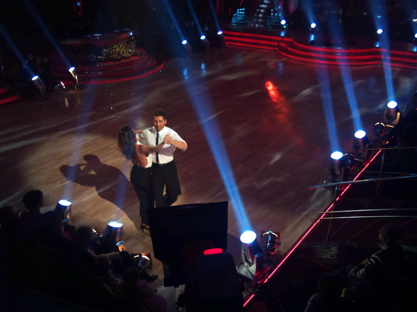 Gavin Henson and Katya Virshilas in the Strictly Come Dancing dress rehearsal