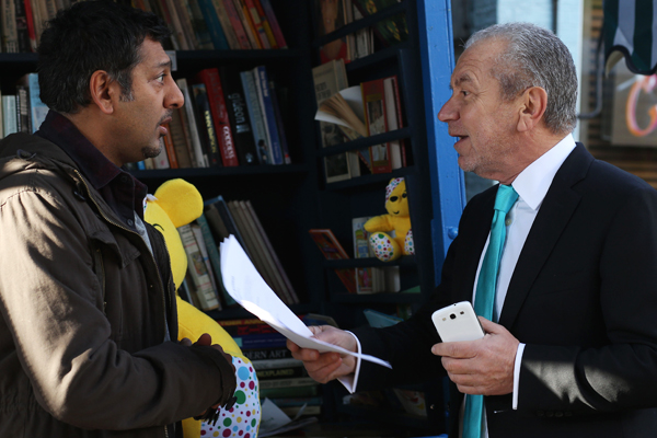 Nitin Ganatra and Lord Sugar