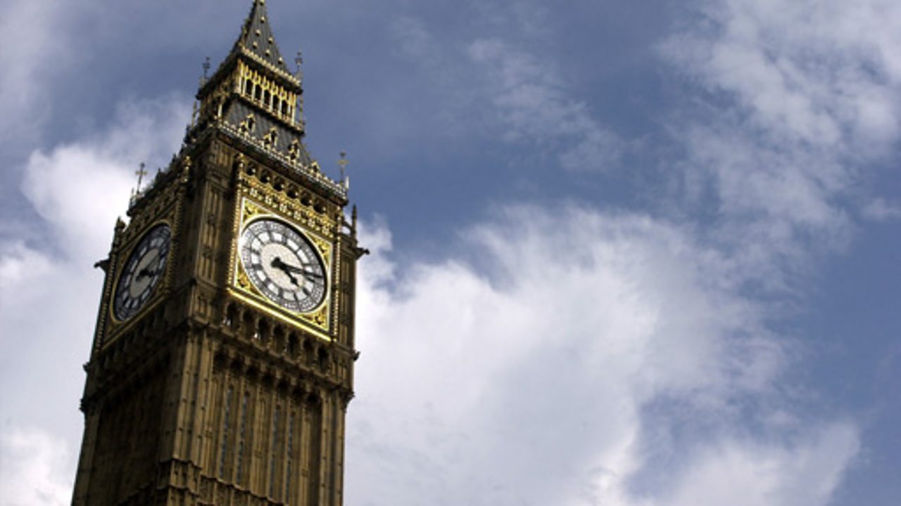 Big Ben under repair, 1987