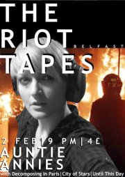 Riot tapes gig poster