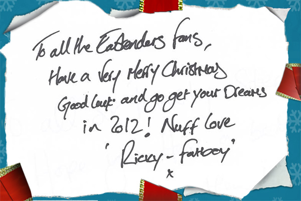 Ricky Norwood message