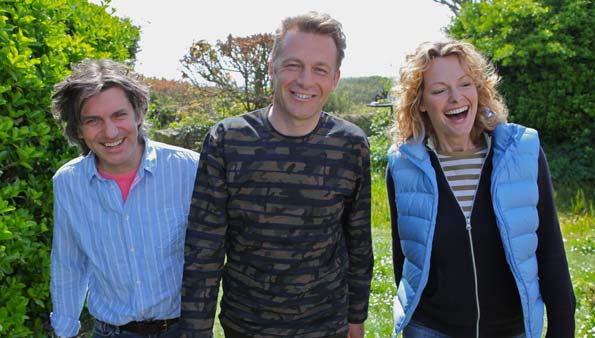 Springwatch presenters: Martin Hughes-Games, Chris Packham, Kate Humble