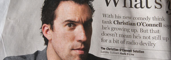 Christian O'Connell on the cover of Radio Times
