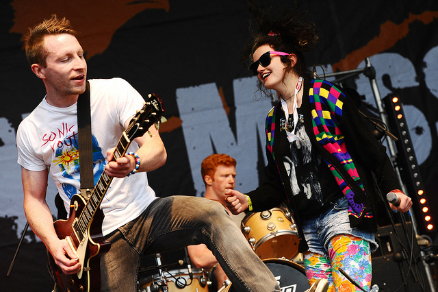 Pocket Billiards featuring the Wonder Villains at Glasgowbury Music Festival 2012 Pic: www.carriedavenport.com