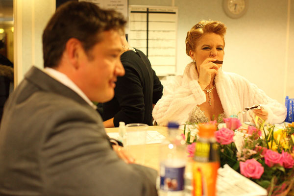 Sid Owen (Ricky) and Patsy Palmer (Bianca)