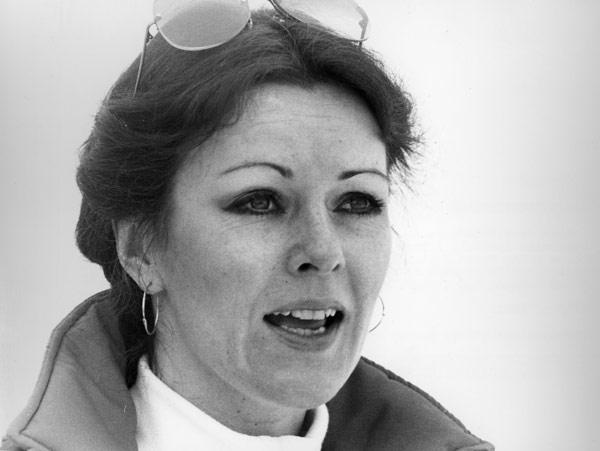Frida Lyngstad in an Abba television special filmed in Switzerland in 1979.