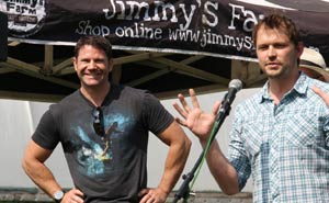 Jimmy Doherty and Steve Backshall