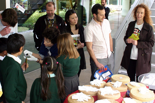 BBC staff taking part in the BBC Springwatch Wild Days Out