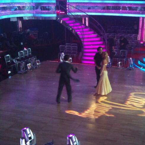 Scott Maslen and Natalie Lowe in the Strictly Come Dancing dress rehearsal
