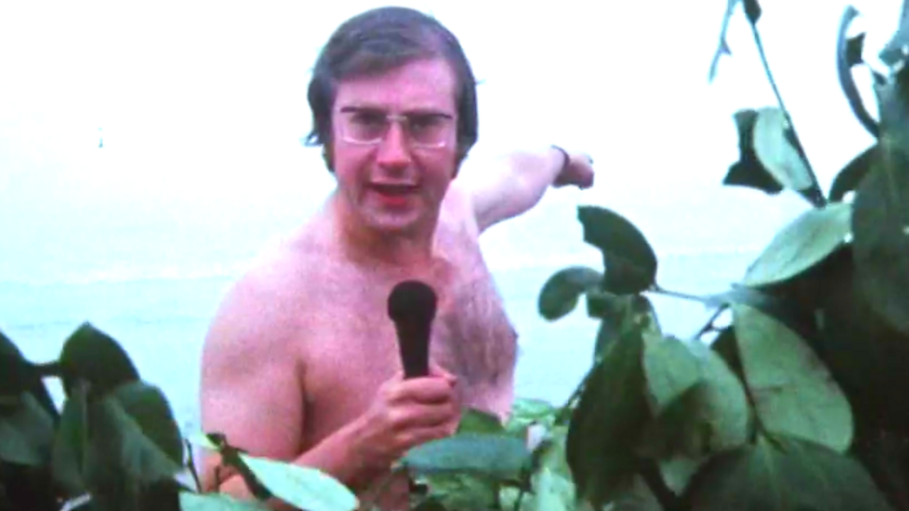 Hornsea Beach nudists, 1973
