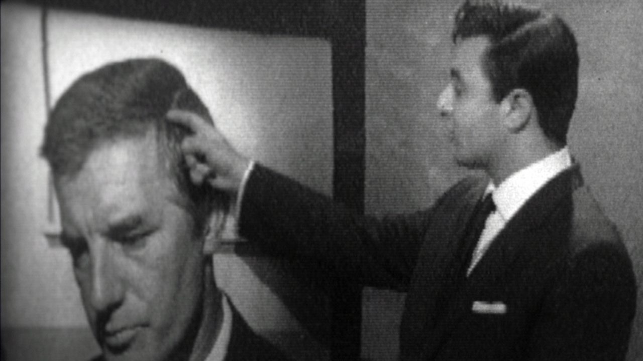 Kenneth Allsop's 'flash' hair, 1961